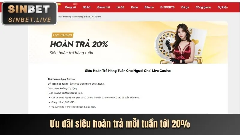 Người chơi lựa chọn trò chơi casino phù hợp với khuyến mãi